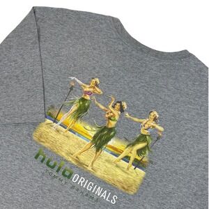 Tommy Bahama Hula Originals Mens 2XL Gray Graphic T-Shirt Marlin Cotton Relaxed